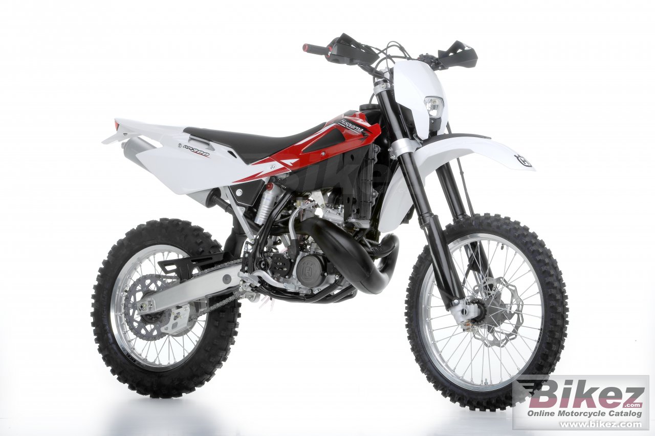 Big Husqvarna wr300 picture and wallpaper from Bikez.com